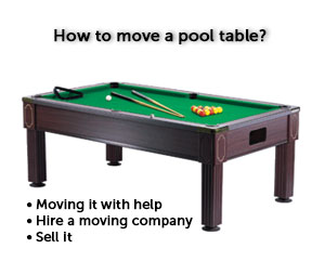 How to Move a Pool Table